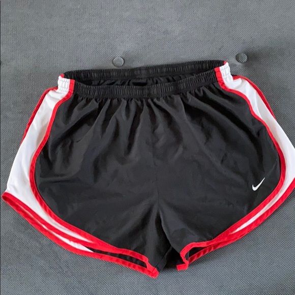 Nike Pants - Womens Nike Dri-Fit shorts Large Black-Red